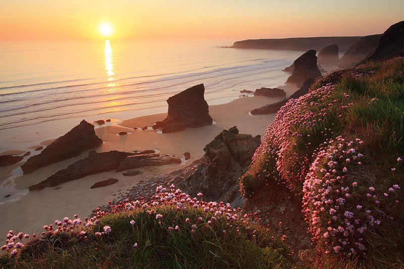 Bedruthan Steps by Alex Nail